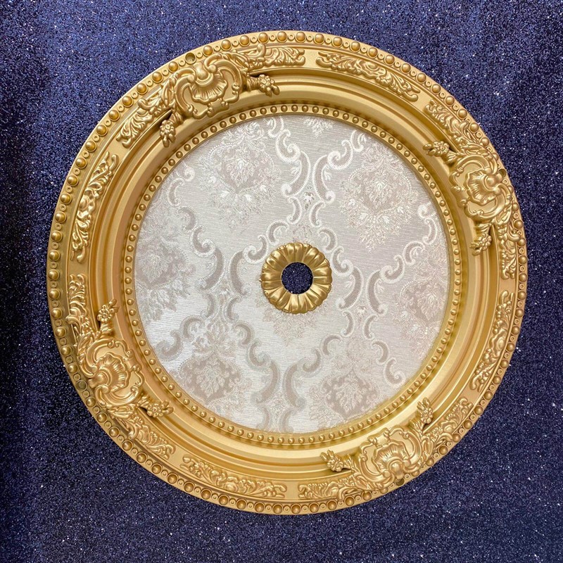 Altın Oval Saray Tavan 60 cm