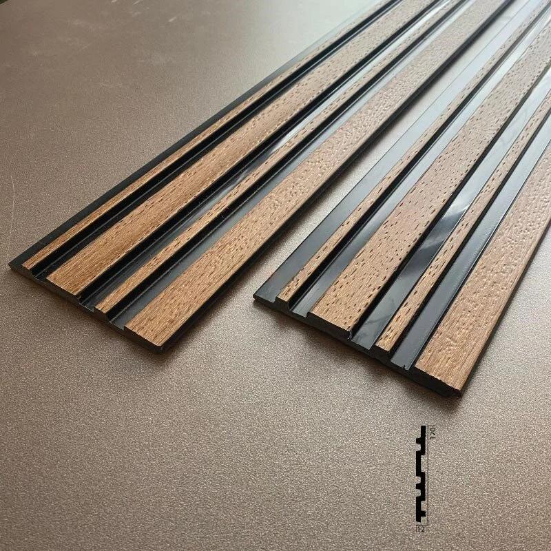 Elegance Ahşap Siyah Tavan ve Duvar Lambri 12cm