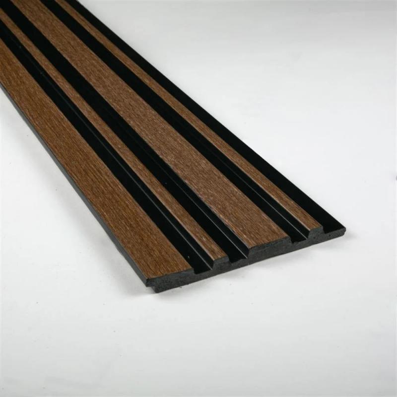 Elegance Ahşap Siyah Tavan ve Duvar Lambri 12cm