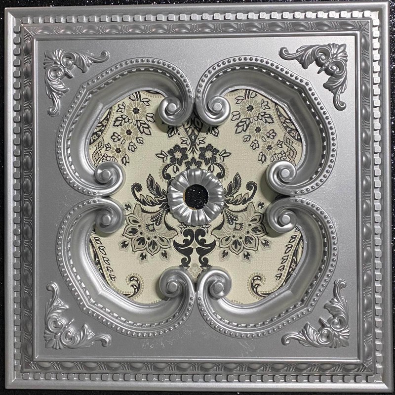 Gümüş Saray Tavan 60 X 60 cm