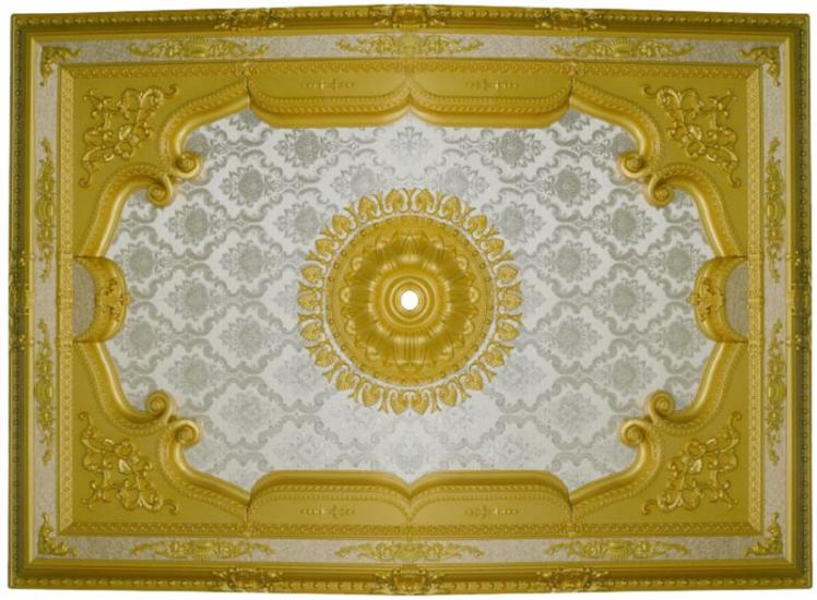 Altın Dikdörtgen Saray Tavan 140 X 200 cm İncele!