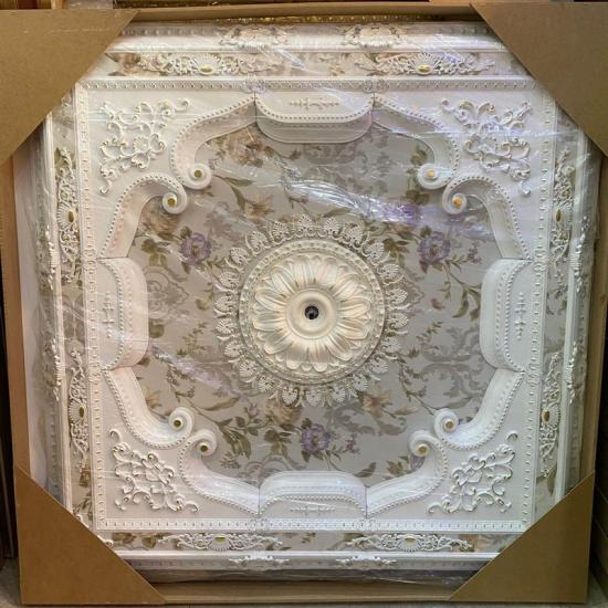 Beyaza Altın Saray Tavan 150 X 150 cm İncele!